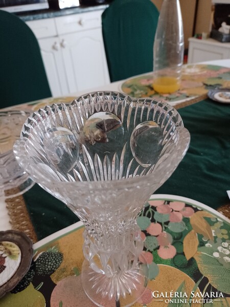 Bohémia ólomkristály váza