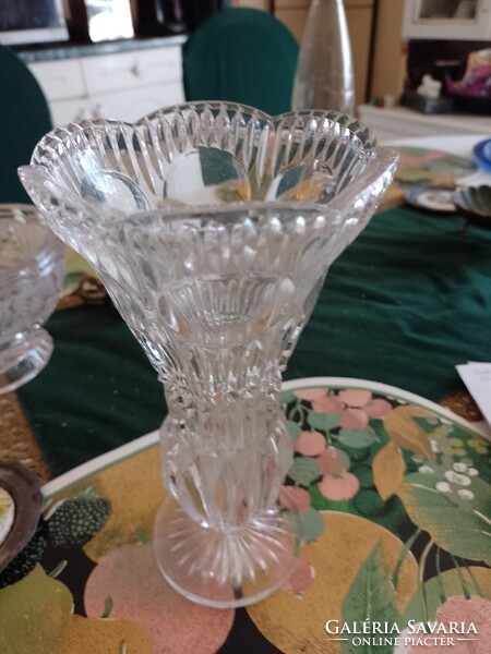 Bohémia ólomkristály váza