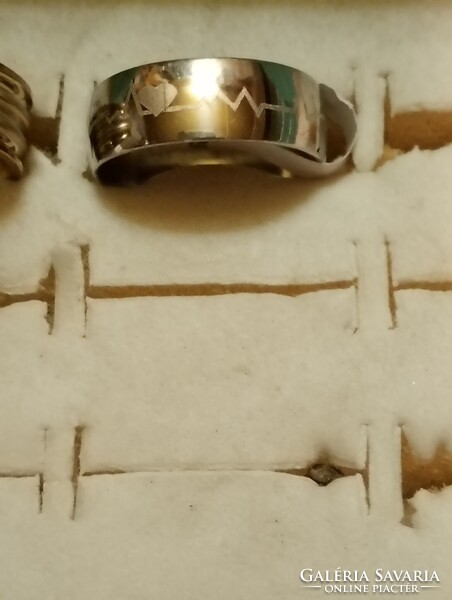 Nemesacél gyűrű 9..   ﻿Hihetetlen aukciók és akciók folyamatosan !Vegye-Vigye