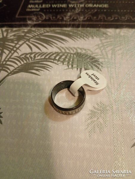 Nemesacél gyűrű 7.   ﻿Hihetetlen aukciók és akciók folyamatosan !Vegye-Vigye