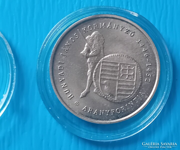 2000 Forint 2022 , Hunyadi János aranyforintja emlékére    réznikkel  UNC