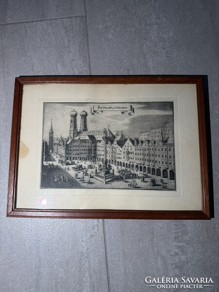 Ismeretlen festőtől származó rézkarc