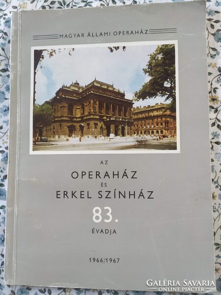Operaház + Erkel színház évkönyve 1966-67