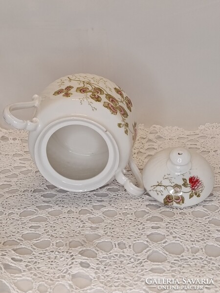 Különleges mintájú vintage porcelán BONBONIER / cukortartó