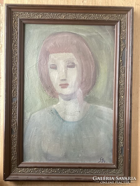 Simon György János ( 1894 - 1968 ) - Női portré