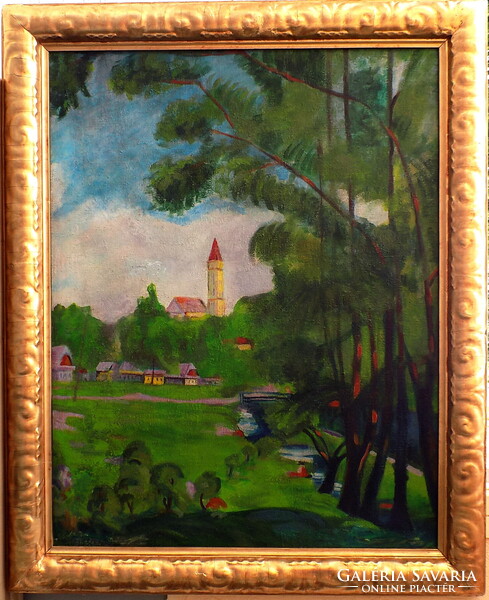 Kádár Géza után, töredékes szignóval 20-ik század második fele