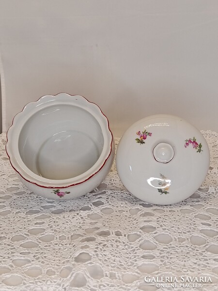 Hollóházi porcelán BONBONIER / cukortartó