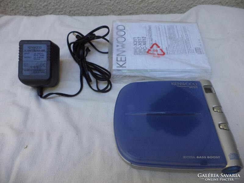Kenwood dpc-x311-l discman, dobozos (1754)