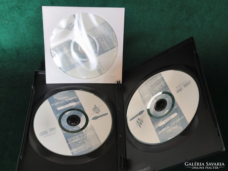Star Trek: Starfleet Academy PC Játék (6 CD) Karcmentes lemezek! (1990-00'.)