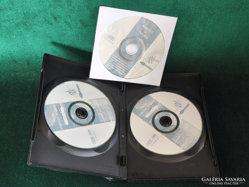 Star Trek: Starfleet Academy PC Játék (6 CD) Karcmentes lemezek! (1990-00'.)