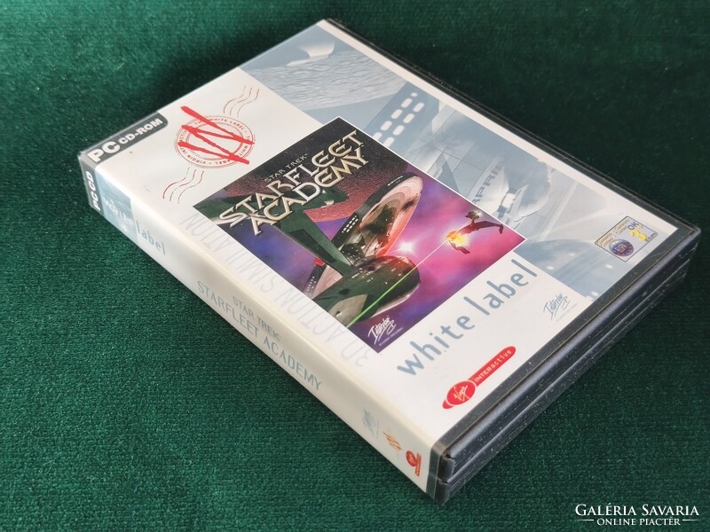 Star Trek: Starfleet Academy PC Játék (6 CD) Karcmentes lemezek! (1990-00'.)