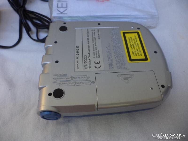 Kenwood dpc-x311-l discman, dobozos (1754)