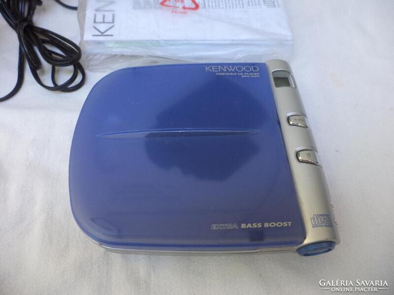 Kenwood dpc-x311-l discman, dobozos (1754)