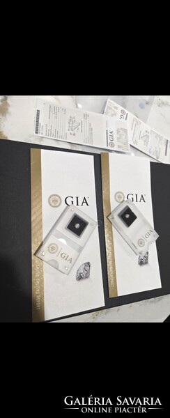 GIA 1.00 ct  modern kerek briliáns csiszolású természetes gyémántok