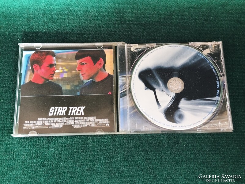Star Trek (2009) Filmzene CD M. Giacchino US Press Karcmentes (2000-10'.)