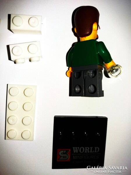 THE SIMPSONS -LEGO kompatibilis játékfigura - Nedward "Ned" Flanders, Jr - DOBOZÁVAL a képek szerint