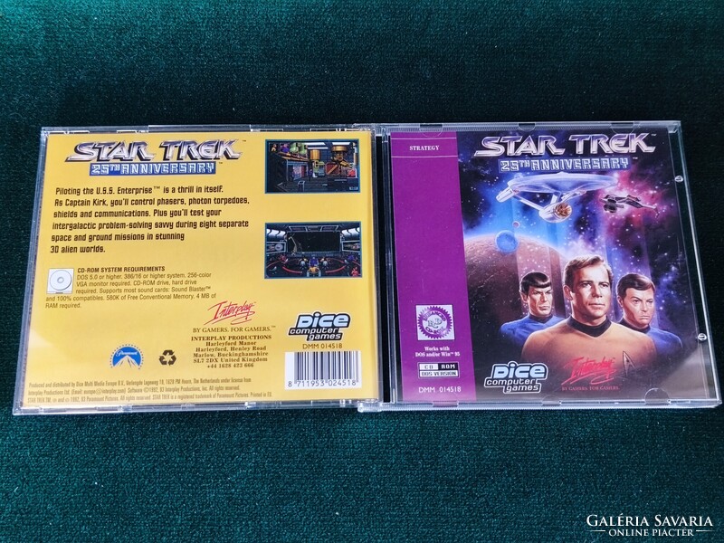 Star Trek 25th Anniversary PC CD-ROM Big Box kiadás (1990-99').