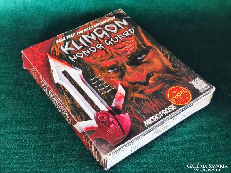 Star Trek TNG Klingon Honor Guard PC Big Box (1990-99').
