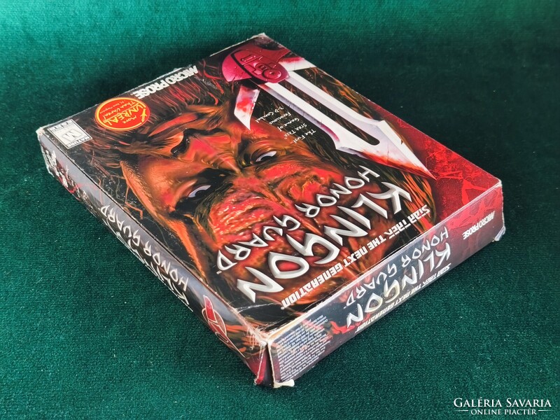Star Trek TNG Klingon Honor Guard PC Big Box (1990-99').