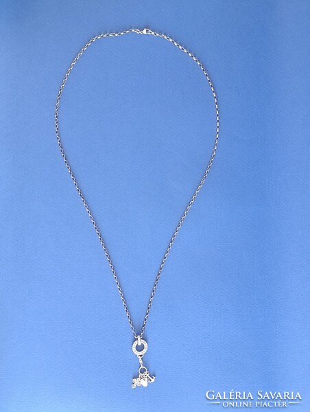 Thomas Sabo ezüst nyaklánc charmokkal
