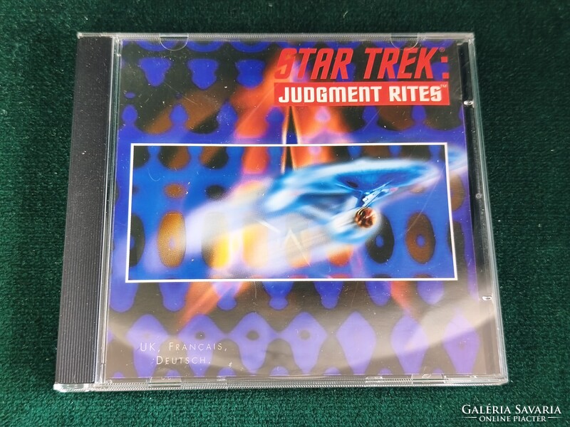 Star Trek Judgment Rites PC CD-ROM Big Box kiadás (1990-99').