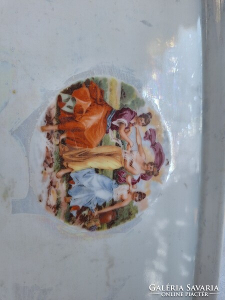 Drasche porcelán szendvicses tál