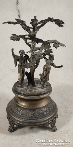 Barokk figurális bronz szobor 321