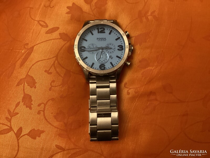 Fossil JR1509 Nate kronográf férfi karóra .