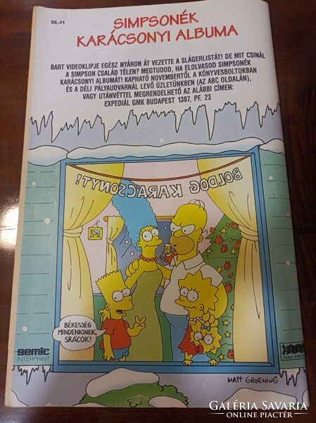 1991 December/A Csodálatos Pókember/31 szàm/Születésnapra Ajàndèknak Gyüjtemènybe