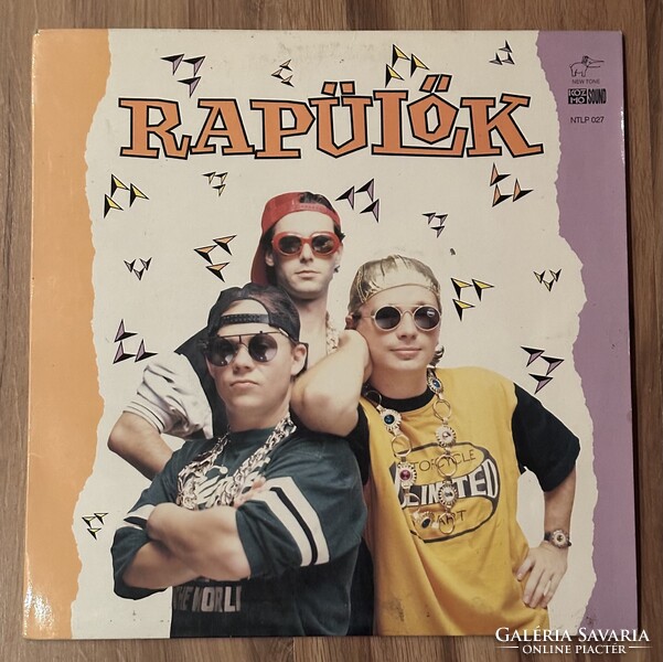 Rapülők bakelit lemez