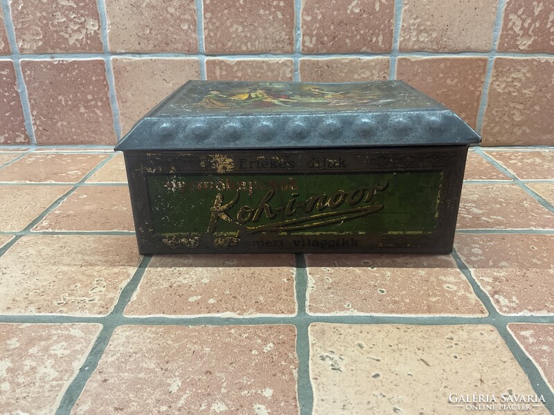 Koh-i noor irodaszer gyártó régi fémdoboza