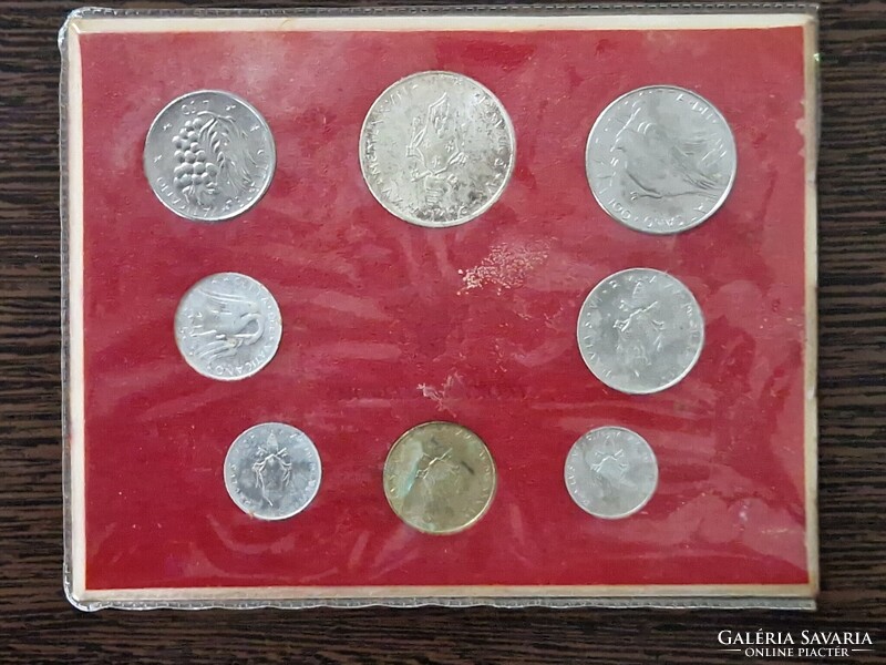 Vatikáni érmék 8db