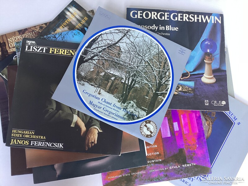 16 db Komolyzenei bakelit lemez .