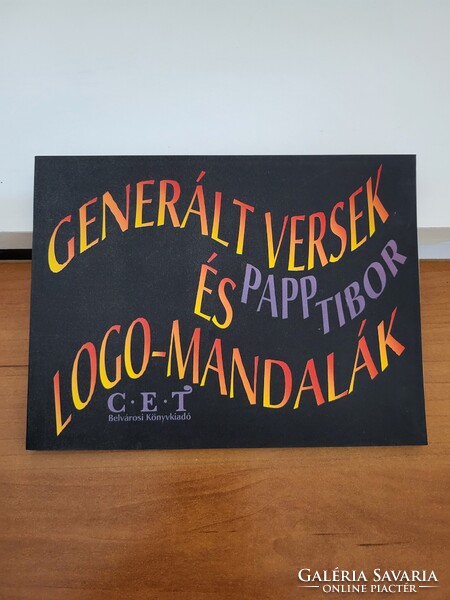Papp Tibor: Generált versek és logo-mandalák_dedikált