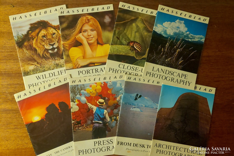 Hasselblad fotó sorozatok füzete