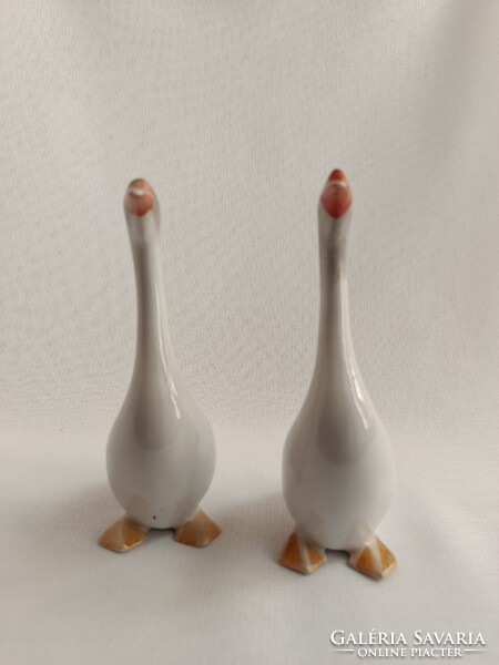Hollóházi porcelán LUDAK / LIBÁK párban