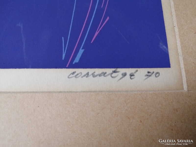 SALVADOR CORRATGÉ /1928-2014/  SERIGRAPH - CUBAN ART