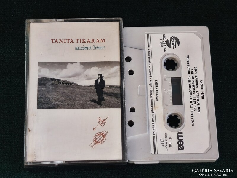 Tanita Tikaram Ancient Heart eredeti magyar nyomású kazetta (1980-90').