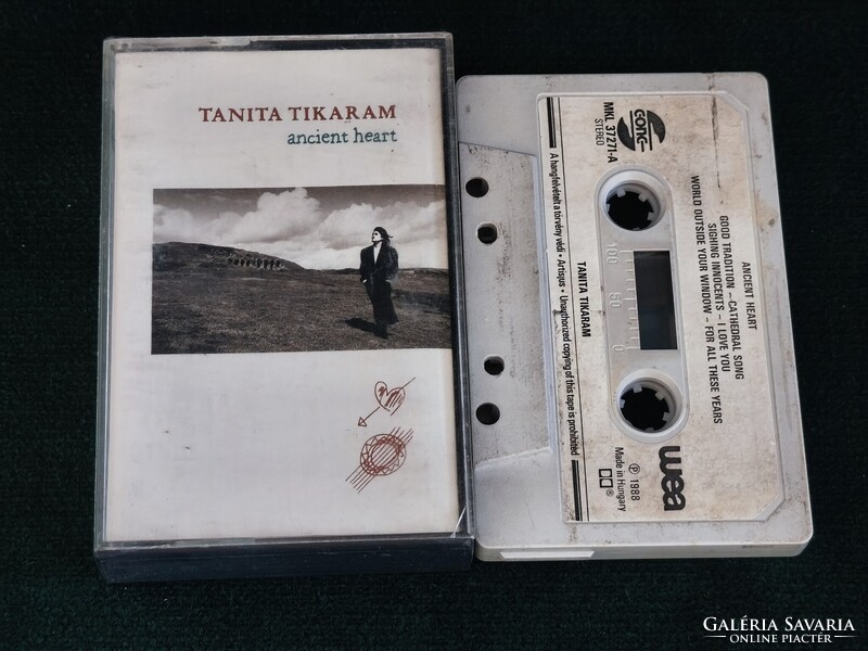 Tanita Tikaram Ancient Heart magyar nyomású eredeti műsoros kazetta 1980-90'.