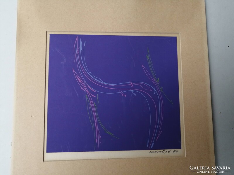 SALVADOR CORRATGÉ /1928-2014/  SERIGRAPH - CUBAN ART