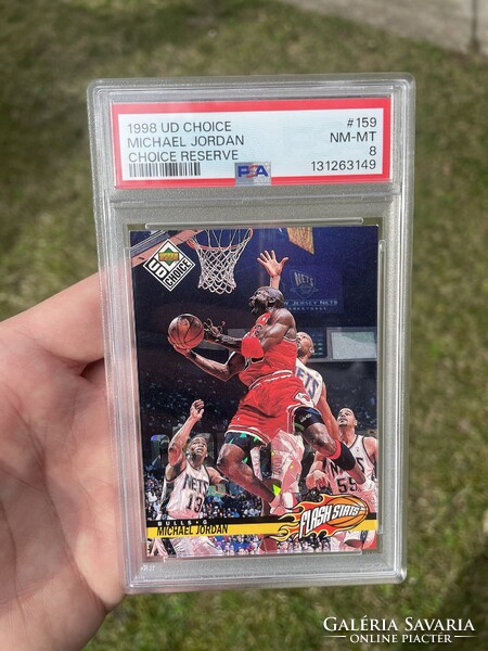 Michael Jordan choice reserve PSA 8