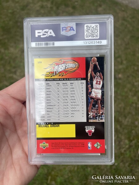 Michael Jordan choice reserve PSA 8
