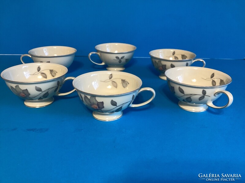 Rosenthal Winifred porcelán teás csésze , 6 darab .