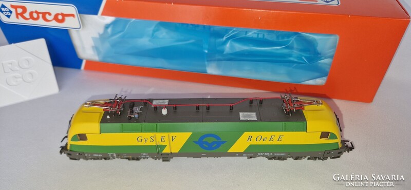 Roco H0 - 63688 - "Taurus" elektromos mozdony - 1047 501-0 GySEV/ROeEE