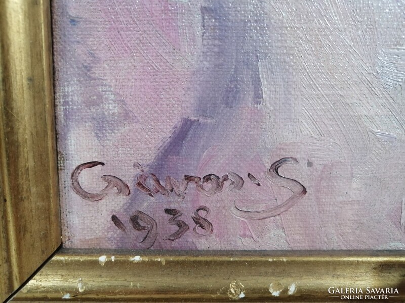 CSÁVOSI SÁNDOR /1885-1954/ VAJDASÁGI MAGYAR FESTŐMŰVÉSZ - KISLÁNY PORTRÉ