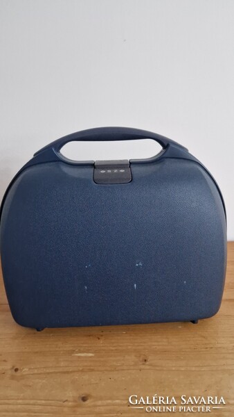 Samsonite kozmetikai táska, beautycase, fodrász, sminkes, utazó kézi kisbörönd keményfedelü