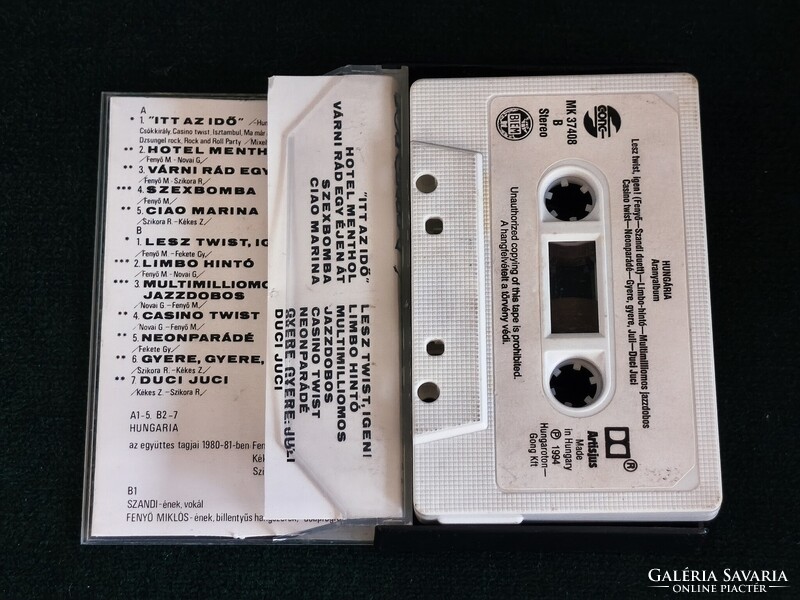 Hungária: Aranyalbum kazetta - Fenyő-Szandi duett (1990-00'.)