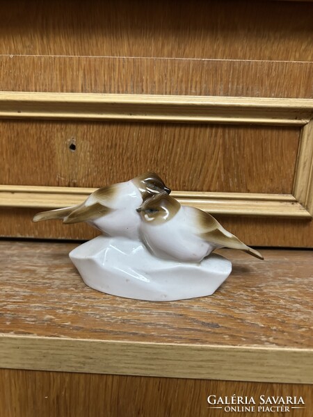 Zsolnay porcelán cinke pár