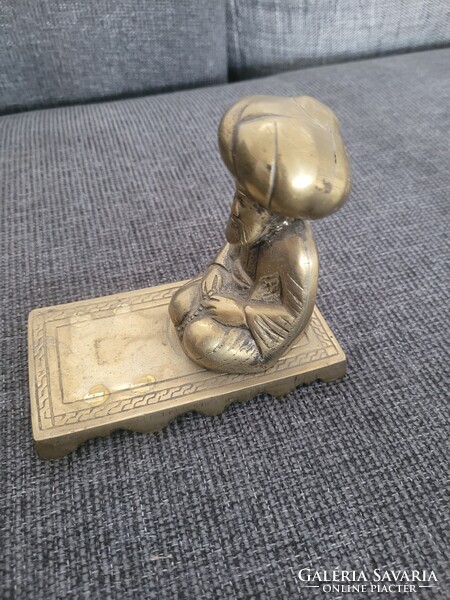 Török basa .Réz figura