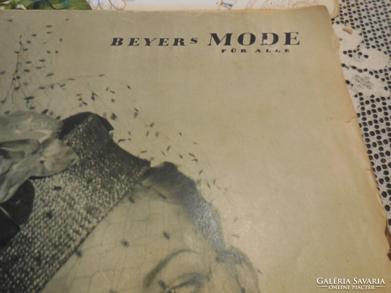Divat magazin - BEYERS MODE für alle  1938  .  48 oldal